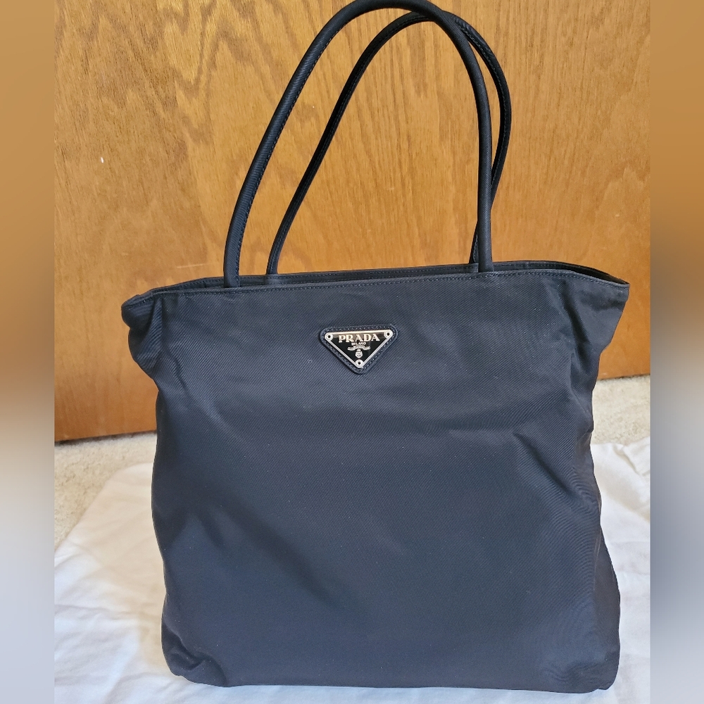 Prada Tessuto Nylon tote bag Black